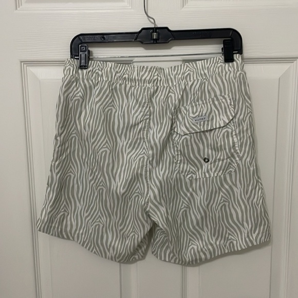 All Fenix men’s patterned tie waist swim trunks - Picture 3 of 7